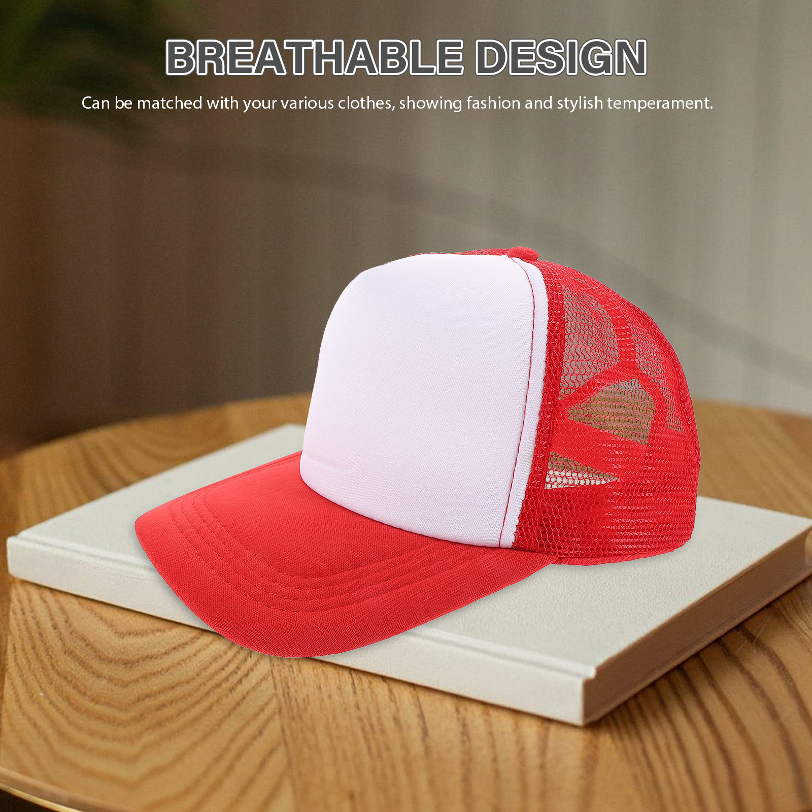 10 sztuk pustych czapek z siat – Hat Sublimation Blank recenzja i cena