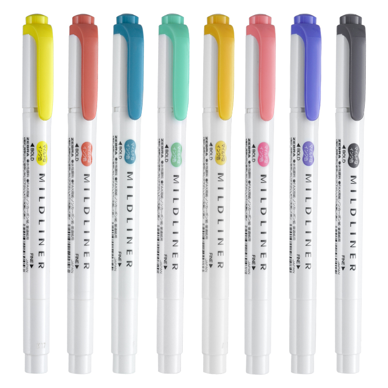 Zebra Mildliner Liner Dwugłowy – Zebra Pen Sarasa recenzja i cena